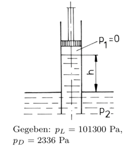 Strömungslehre Aufgabensammulung